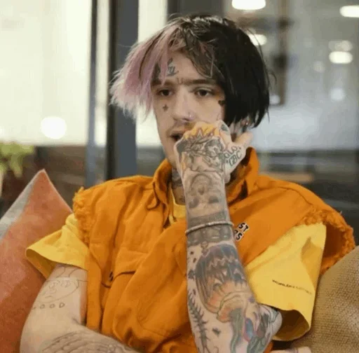 😬 Стикер «Lil Peep» для Telegram