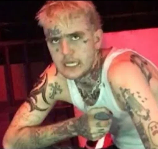 😣 Стикер «Lil Peep» для Telegram