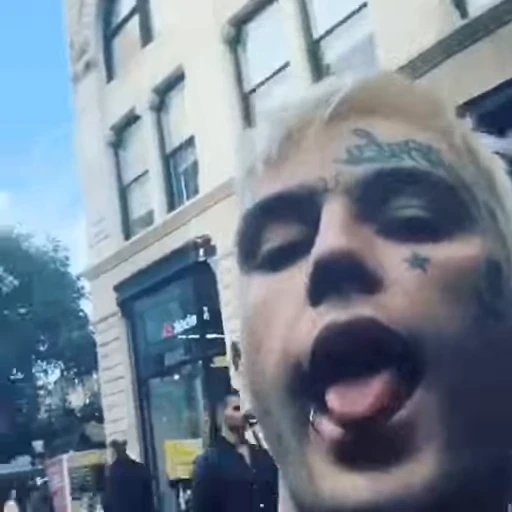 😜 Стикер «Lil PEEP Videostickers» для Telegram