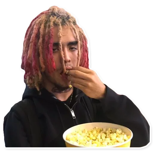 🍿 Стикер «Lil Pump /» для Telegram