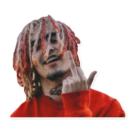🖕 Стикер «Lil Pump /» для Telegram