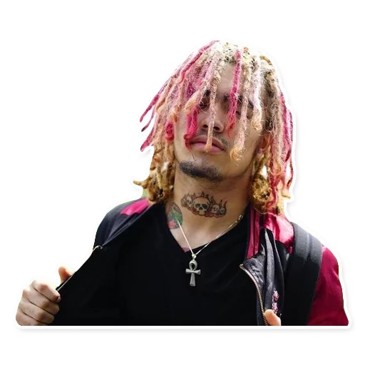 🙍 Стикер «Lil Pump /» для Telegram