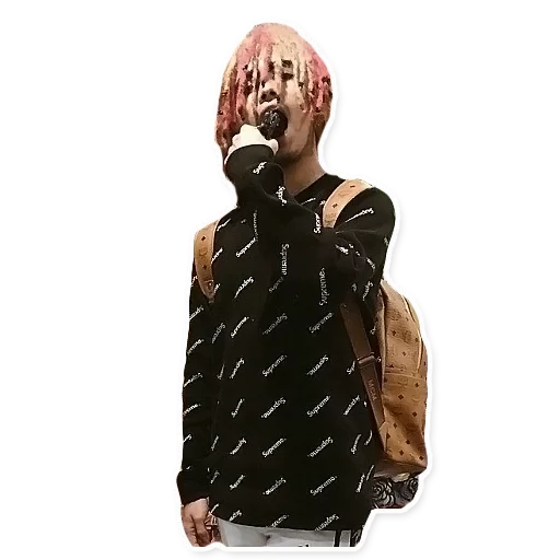 😵 Стикер «Lil Pump /» для Telegram