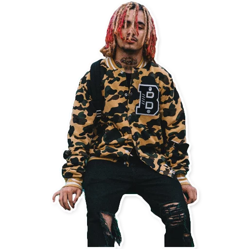 🙇 Стикер «Lil Pump /» для Telegram