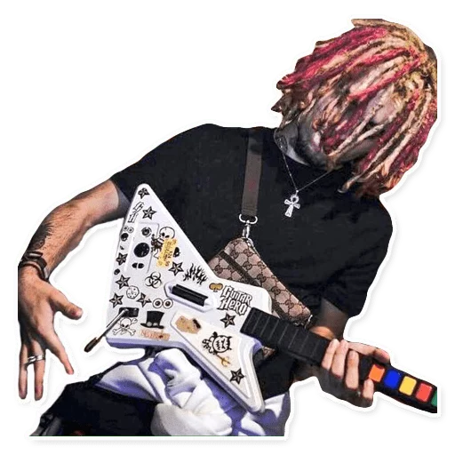 🎸 Стикер «Lil Pump /» для Telegram