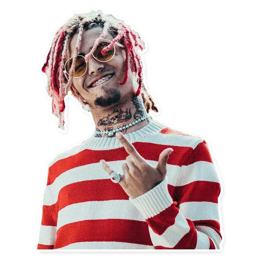 🤘 Стикер «Lil Pump /» для Telegram