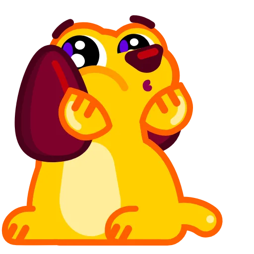😘 Стикер «Lil Pup» для Telegram