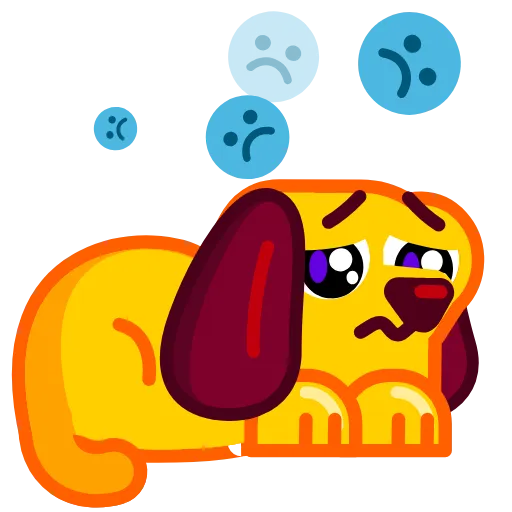 😞 Стикер «Lil Pup» для Telegram