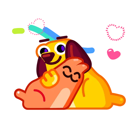 🤗 Стикер «Lil Pup» для Telegram