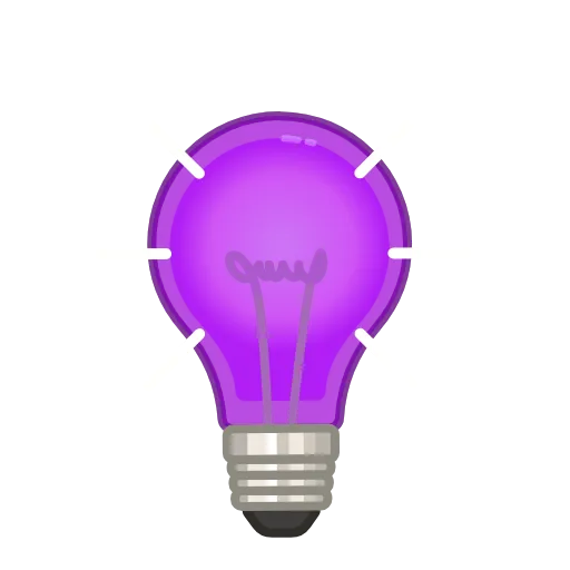 Стикер 54 Violet emoji