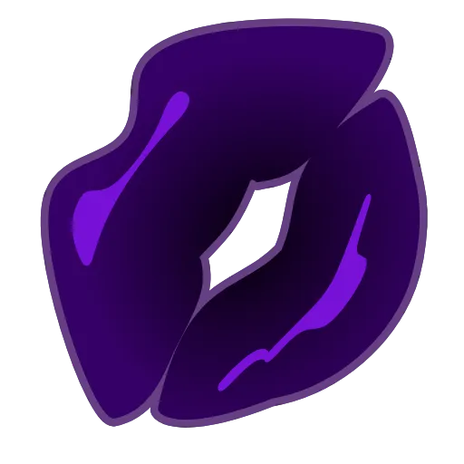Стикер 11 Violet emoji