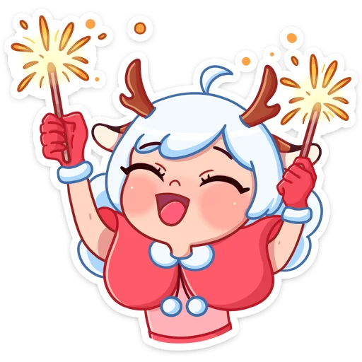 🎇 Стикер «Лилу» для Telegram