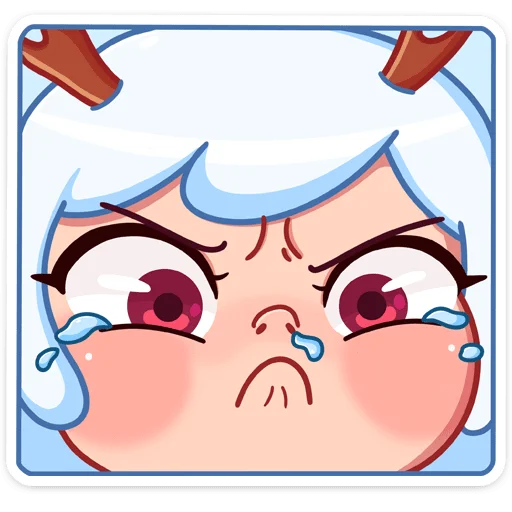 😡 Стикер «Лилу» для Telegram