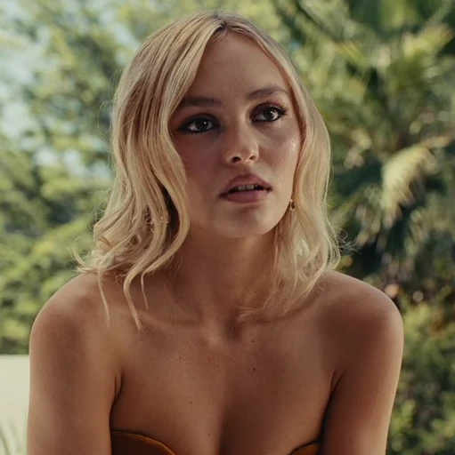 Стикерпак Lily Depp для Telegram