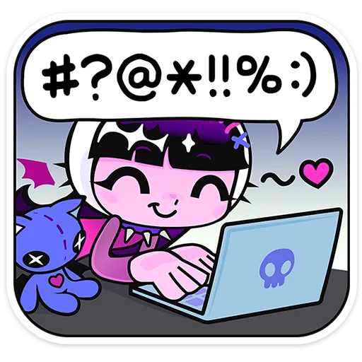 ⭐ Стикер «Лили Лупс» для Telegram