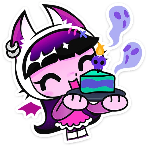 🎂 Стикер «Лили Лупс» для Telegram