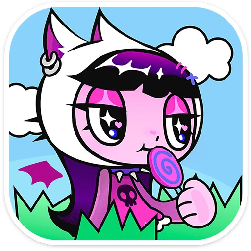 🍭 Стикер «Лили Лупс» для Telegram