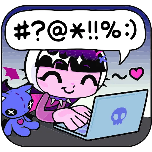 🙂 Эмодзи «Лили Лупс» для Telegram