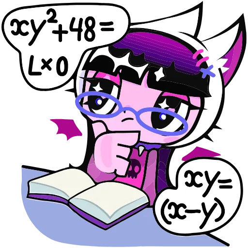 🤓 Эмодзи «Лили Лупс» для Telegram