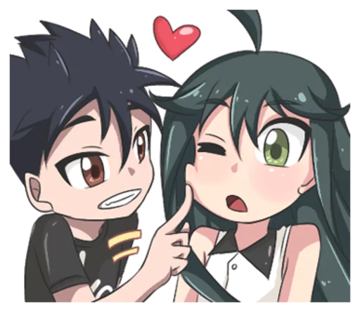 😀 Стикер «Lily & Marigold (Jun Lemon)» для Telegram