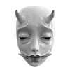 Стикер 50 Hazy Gray