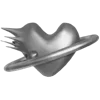 Стикер 21 Metallic