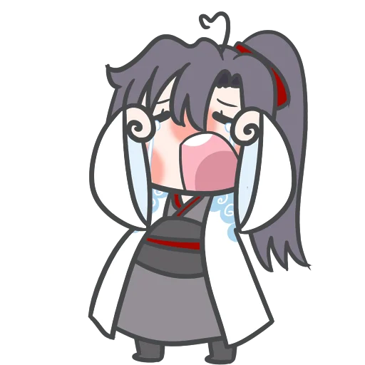 😭 Стикер «Limeizuan Modaozushi» для Telegram