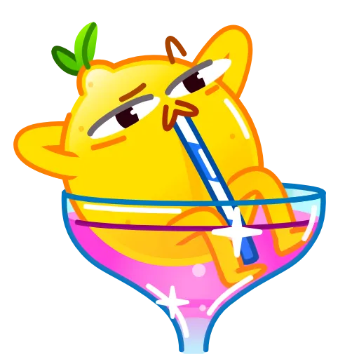 🍹 Эмодзи «Лимон» для Telegram