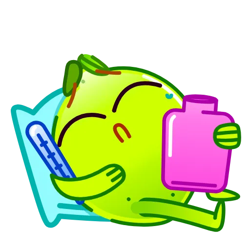 🤒 Эмодзи «Лимон» для Telegram