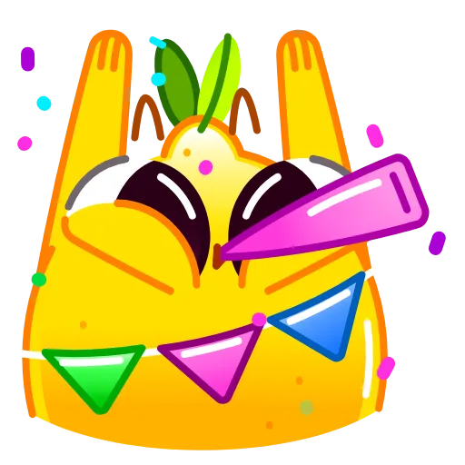 🥳 Эмодзи «Лимон» для Telegram
