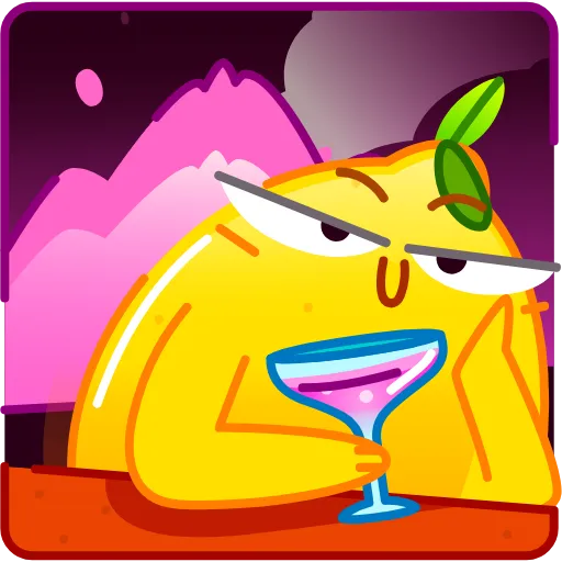 🍸 Эмодзи «Лимон» для Telegram