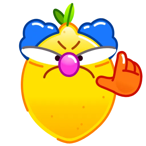 🤡 Эмодзи «Лимон» для Telegram
