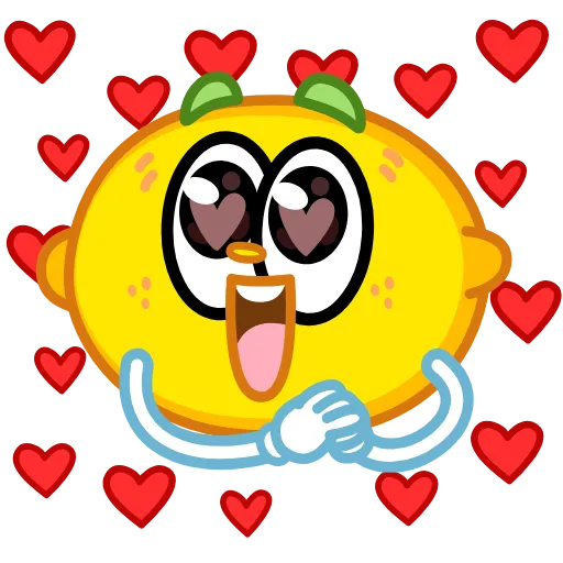 🥰 Стикер «Лимончелло» для Telegram