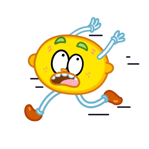 🏃‍♂️ Стикер «Лимончелло» для Telegram