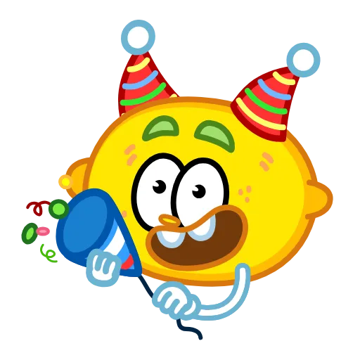 🥳 Стикер «Лимончелло» для Telegram