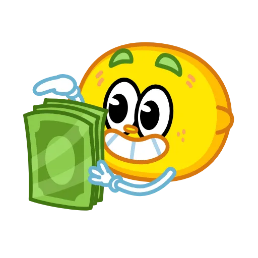 🤑 Стикер «Лимончелло» для Telegram