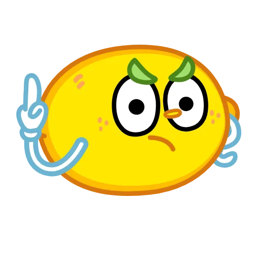 🙅‍♂️ Стикер «Лимончелло» для Telegram