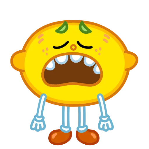 😭 Стикер «Лимончелло» для Telegram