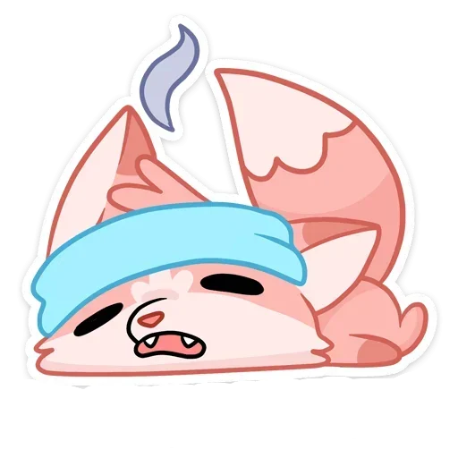 😵 Стикер «Лин и Ли без надписей» для Telegram