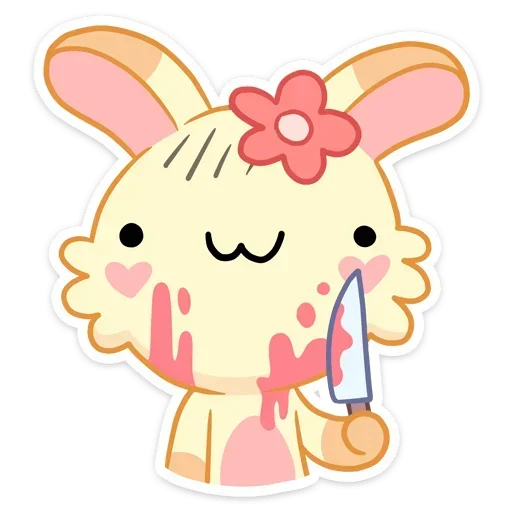 🔪 Стикер «Лин и Ли без надписей» для Telegram