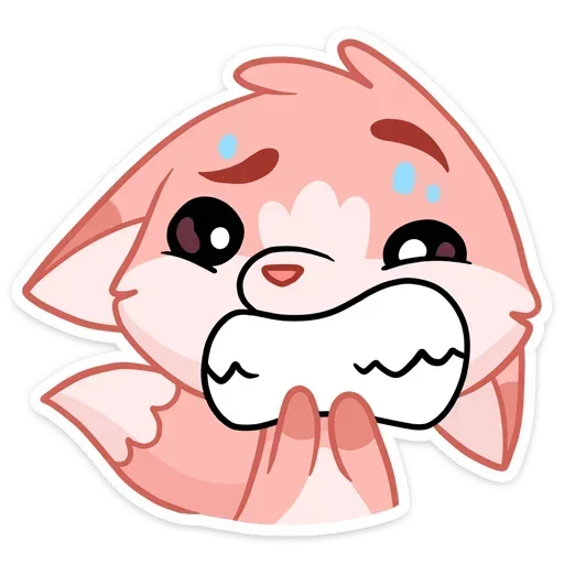 😥 Стикер «Лин и Ли без надписей» для Telegram