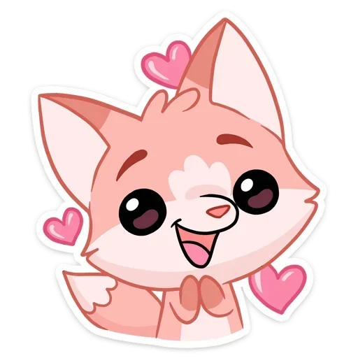 ❤️ Стикер «Лин и Ли без надписей» для Telegram