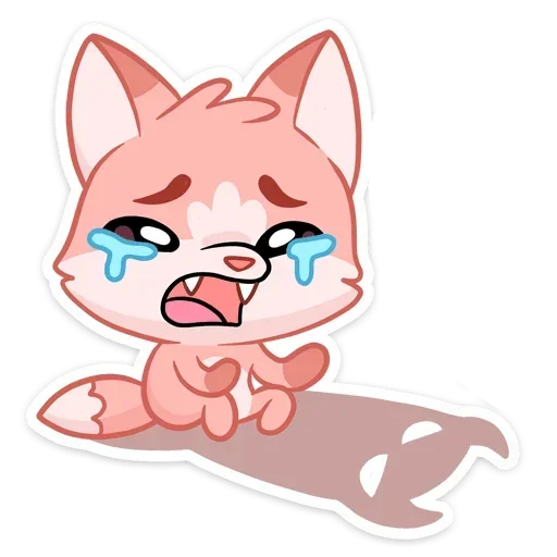 😭 Стикер «Лин и Ли без надписей» для Telegram