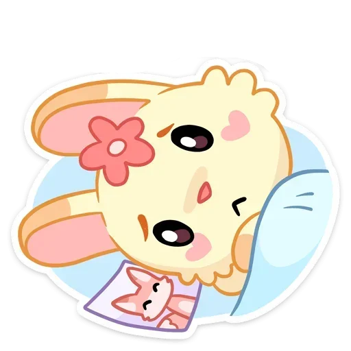 😔 Стикер «Лин и Ли без надписей» для Telegram