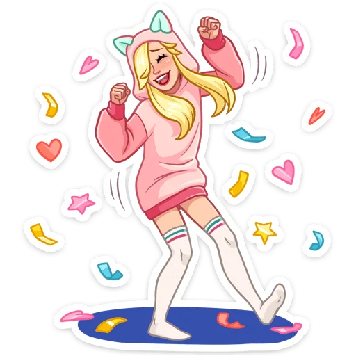 💃 Стикер «Лина» для Telegram