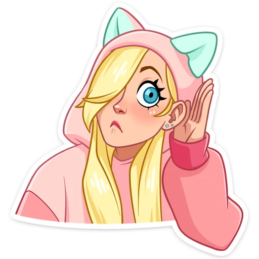 🙉 Стикер «Лина» для Telegram