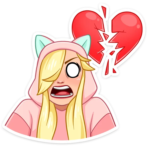 💔 Стикер «Лина» для Telegram