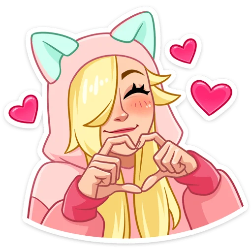 ❤️ Стикер «Лина» для Telegram