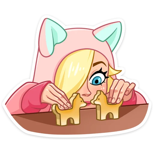 😉 Стикер «Лина» для Telegram