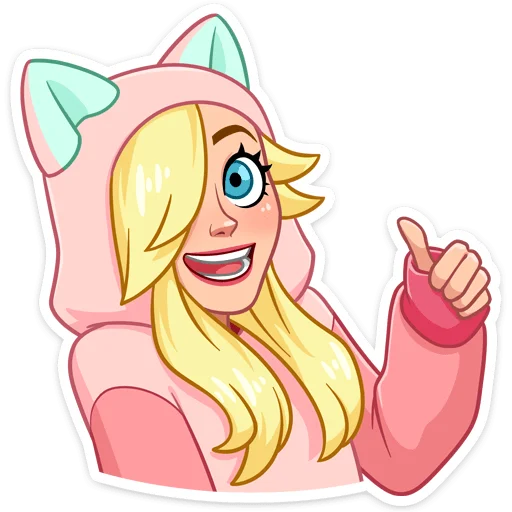 👍 Стикер «Лина» для Telegram